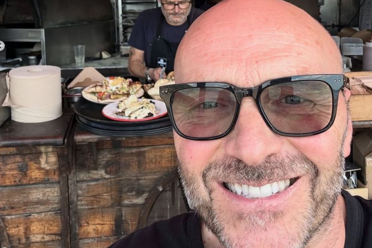 Simon Rimmer at Riley's FIsh Shack