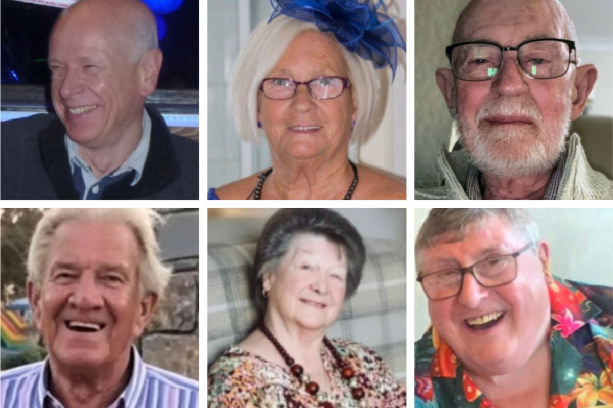 Top, l-r: Peter Stempczyk, Alice Green, John McAdam; Bottom, l-r: Joe Stewart, Diane Cuthbertson, Michael Armstrong