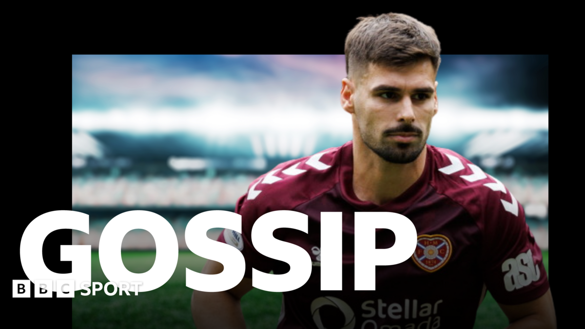 Hearts striker Claudio Braga