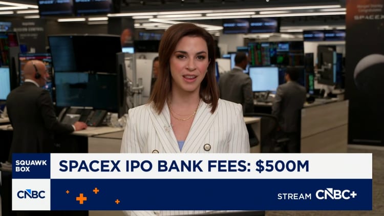 SpaceX IPO bank fees: $500M