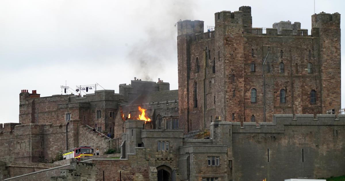 OTD: Indiana Jones comes to Bamburgh Castle five years ago