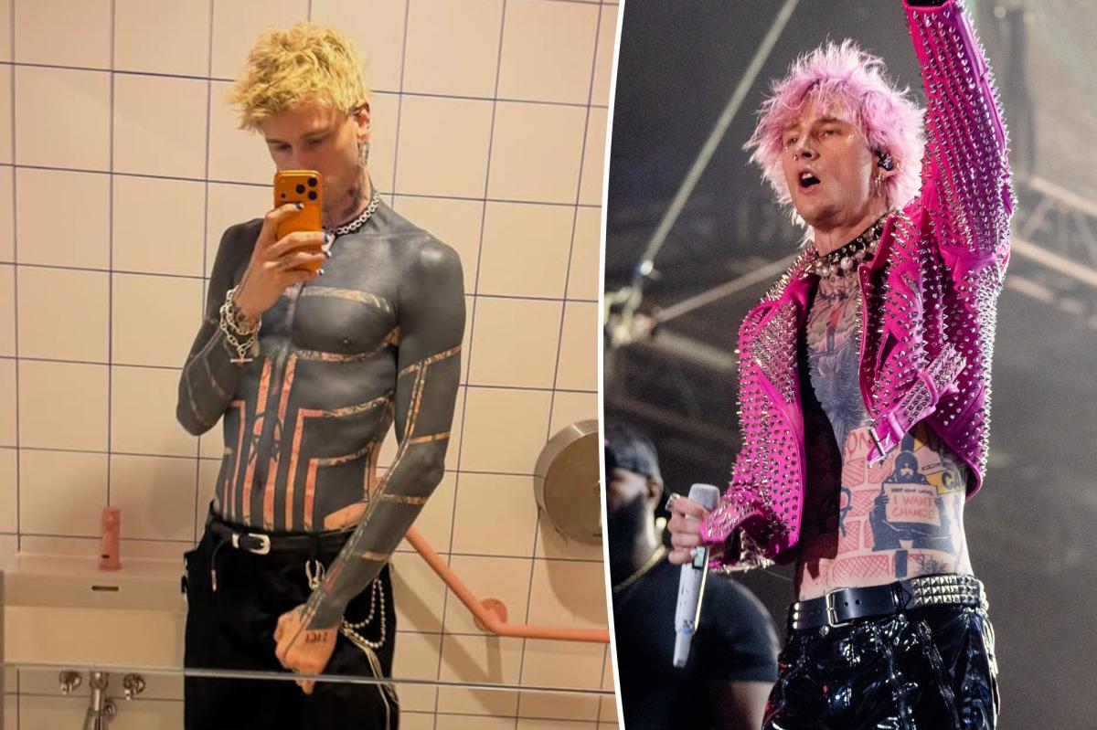 MGK shares scary side effects of 'near impossible' blackout tattoo journey