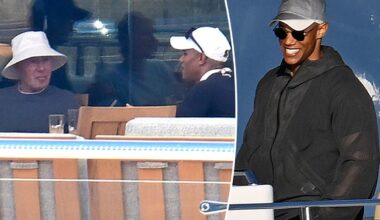 Billionaire David Geffen, 83, reunites with 33-year-old boy toy on his yacht after nasty divorce