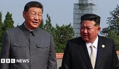 China's Xi Jinping lands in North Korea to meet Kim Jong Un in rare visit - follow live