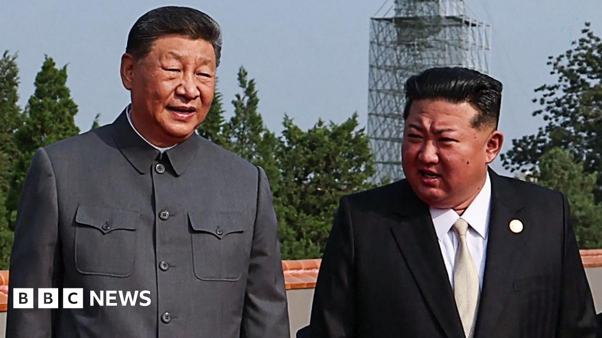 China's Xi Jinping lands in North Korea to meet Kim Jong Un in rare visit - follow live