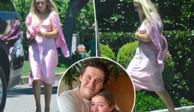Harper Beckham goes to Brooklyn’s LA mansion, leaves seconds later without seeing him