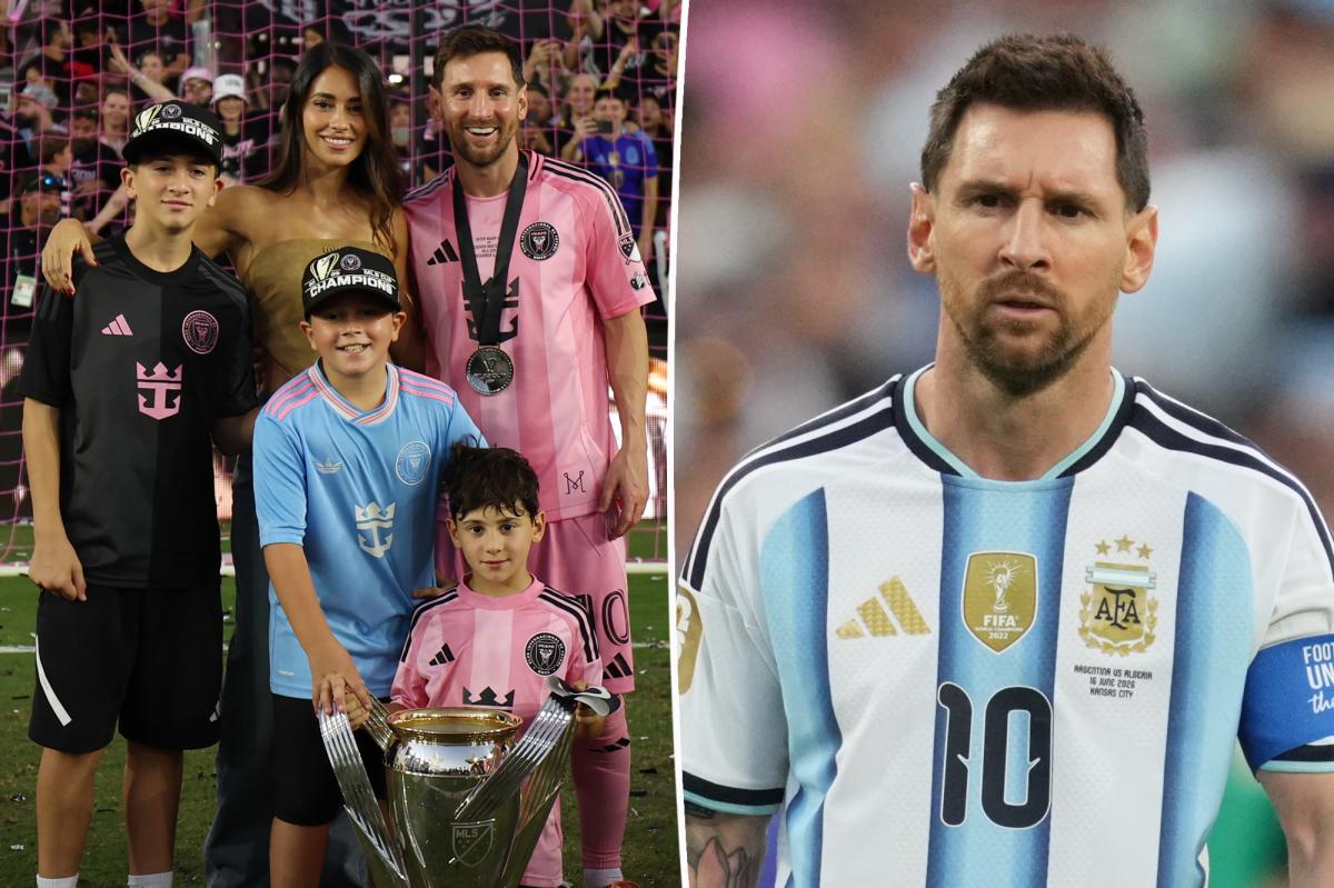 The family behind football legend Lionel Messi: Wife Antonela Roccuzzo and three sons