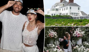 Black SUV seen leaving Taylor Swift's Rhode Island home amid potential bachelorette bash