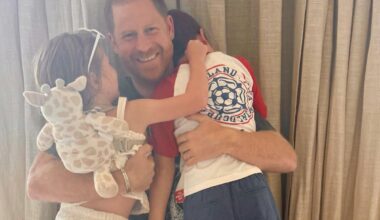 Prince Harry and Meghan Markle's son, Archie, rocks England soccer shirt ahead of UK trip