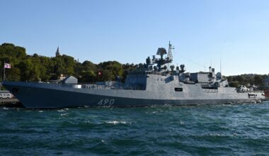 Russian Navy Ship Accused of Firing Warning Shots at U.K. Yacht