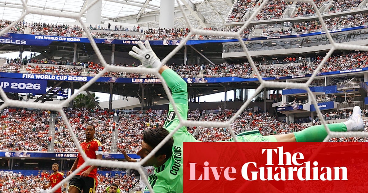 Belgium v Iran: World Cup 2026 – live | World Cup 2026
