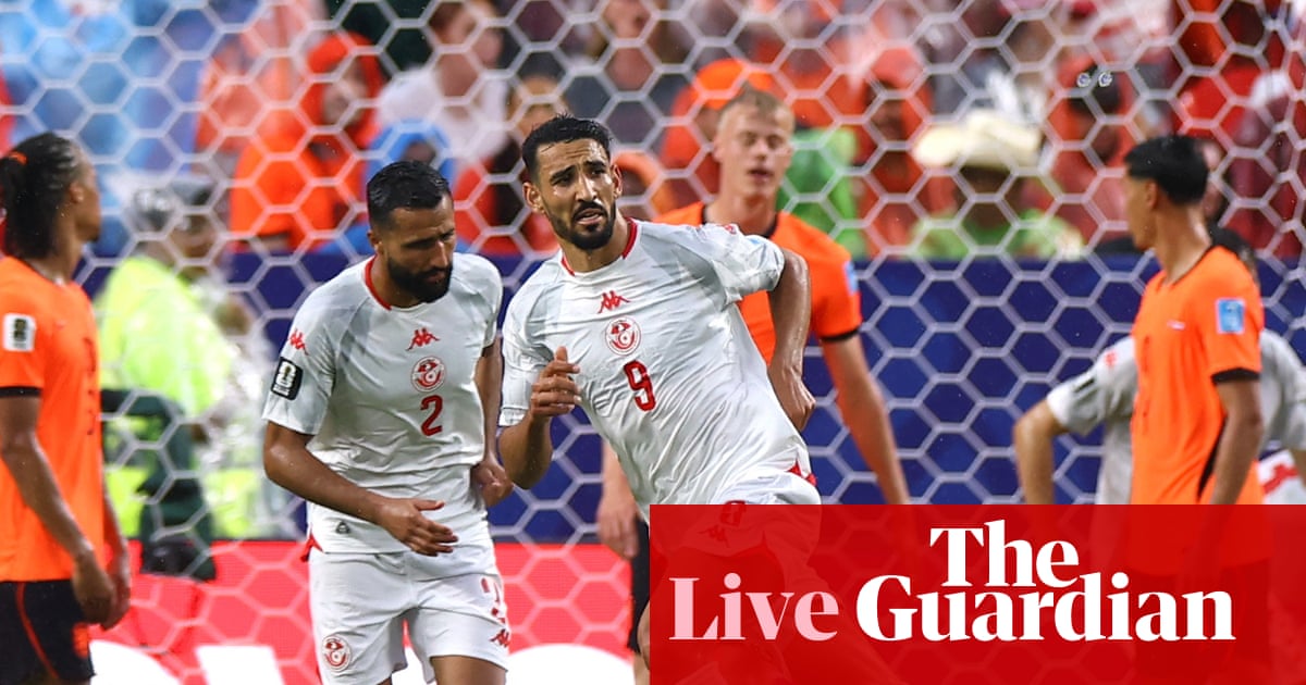 Tunisia v Netherlands: World Cup 2026 – live | World Cup 2026