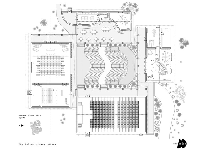 Studio NEiDA Designs The Falcon Cinema in Ghana, a Community Art Centre Dedicated to African Film - Image 8 of 13