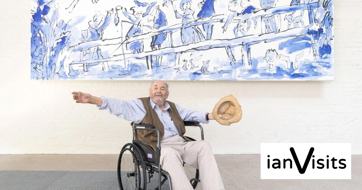 Quentin Blake creates ‘bridge to the past’ for new London illustration museum