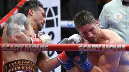Usyk punches Verhoeven