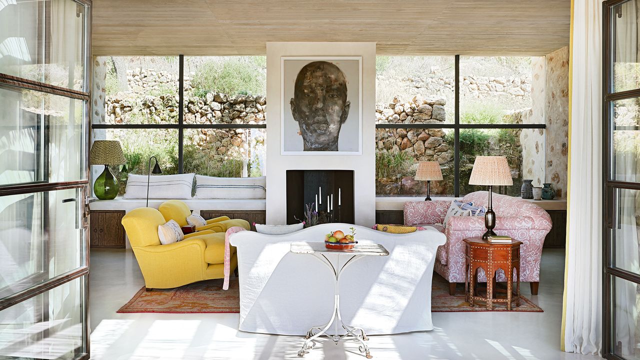 A secluded farmhouse on Ibiza that blends rustic charm with contemporary cool