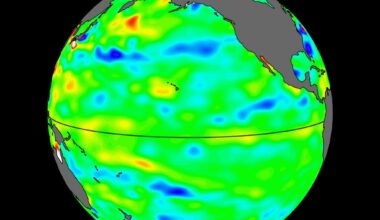 International Sea Level Satellite Observes El Niño Precursor