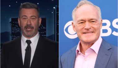 Jimmy Kimmel rips into ‘Trump suck-ups’ at CBS after ‘cowardly’ Scott Pelley firing