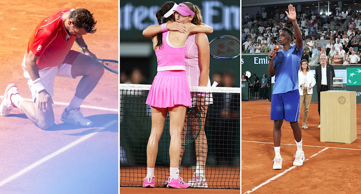 Tennis world pays tribute after third player's career comes to end with loss at French Open