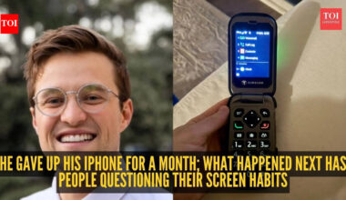 Man dumps his iPhone for a flip phone for 30 days, says ‘I’m using my brain more now’