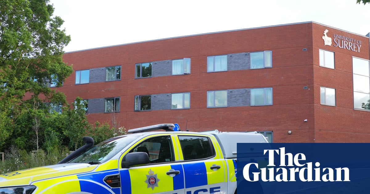 Former student charged after crossbow shooting at Surrey University | UK news
