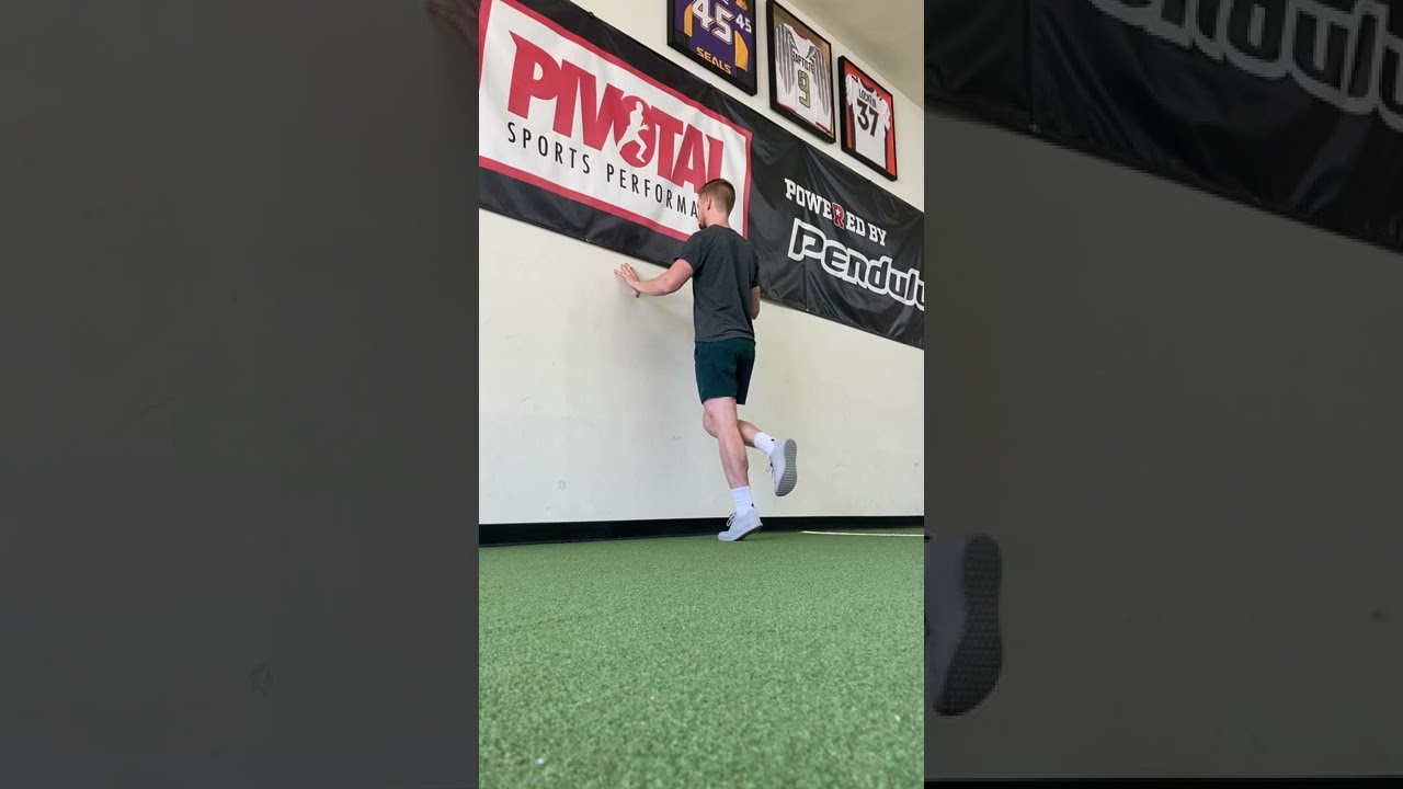 Single Leg Calf Raise Isometric - YouTube