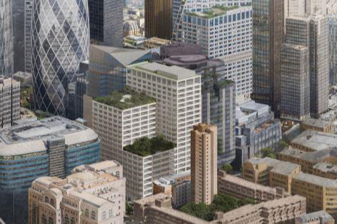 Chipperfield working on plans to replace Deutsche Bank's former City HQ with 22-storey office tower | News