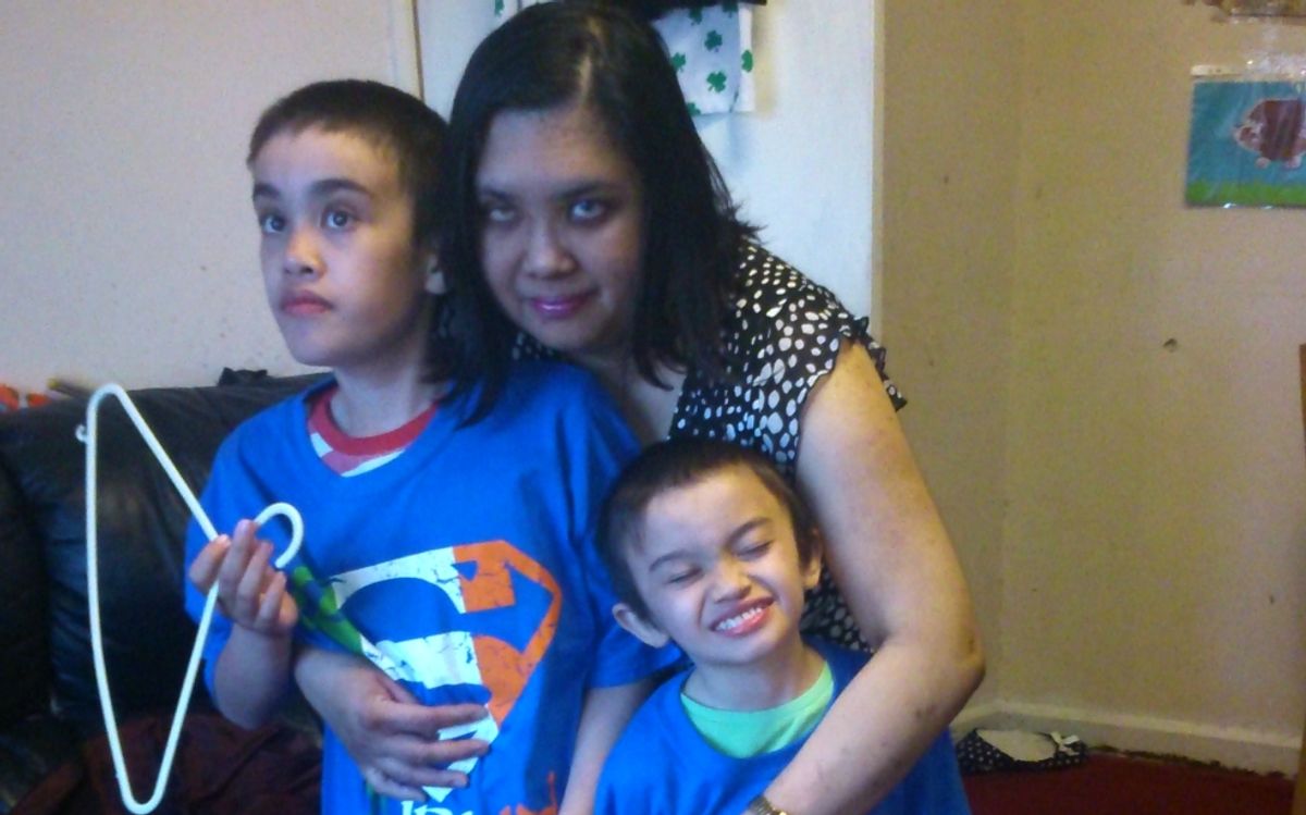 Christina, Tommy and Mikey