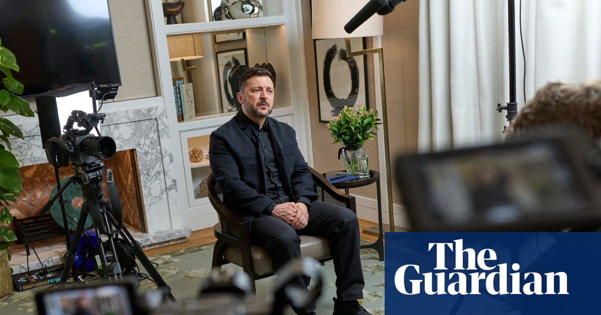 Zelenskyy hopes Reform UK councils will allow Ukraine flags to be flown again | Volodymyr Zelenskyy