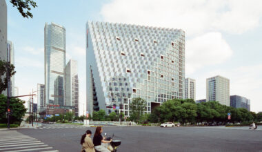 OMA Completes Hangzhou Prism Mixed-Use Development in China's Future Tech City