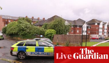 Police call for calm amid fears planned protests in response to Belfast knife attack could lead to disorder – UK politics live | Politics