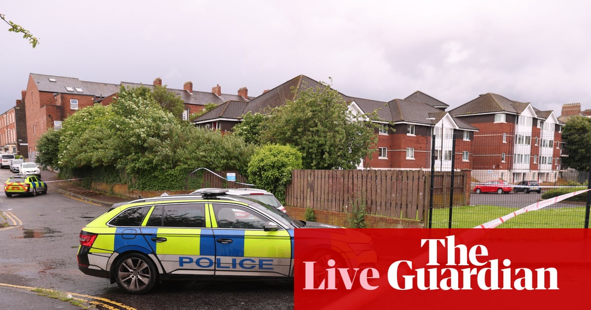 Police call for calm amid fears planned protests in response to Belfast knife attack could lead to disorder – UK politics live | Politics