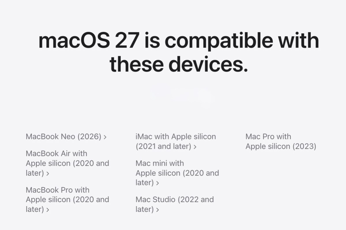 macOS 27 Golden Gate arrives with Siri AI and Liquid Glass dial