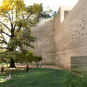 The extension project of the Fondation Beyeler with Atelier Peter Zumthor New museum building, view from Iselin-Weber Park. Image Courtesy of Atelier Peter Zumthor Fondation Beyeler to Open Expanded Campus by Peter Zumthor in 2027 - Image 3 of 7