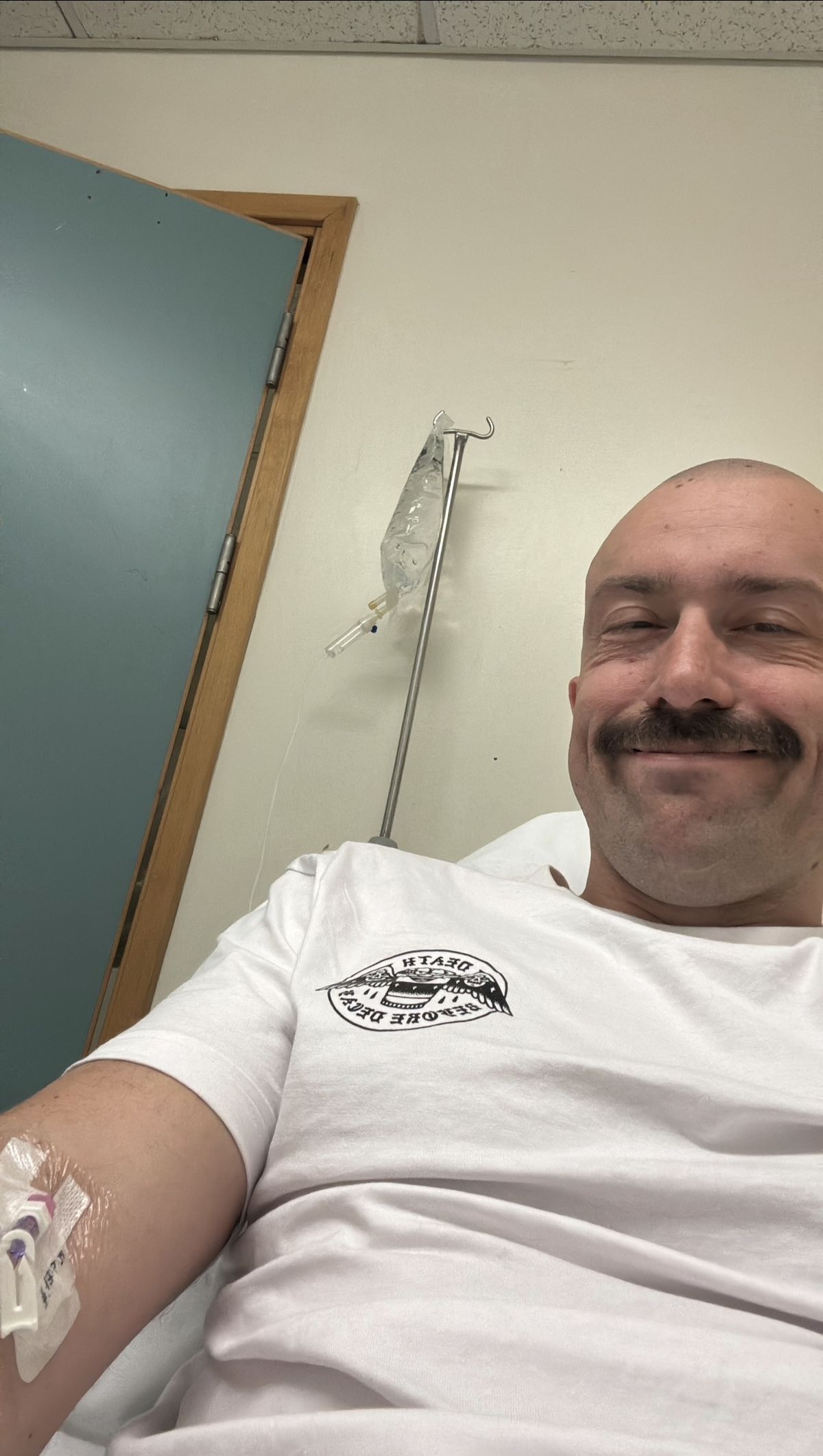 Jack in hospital