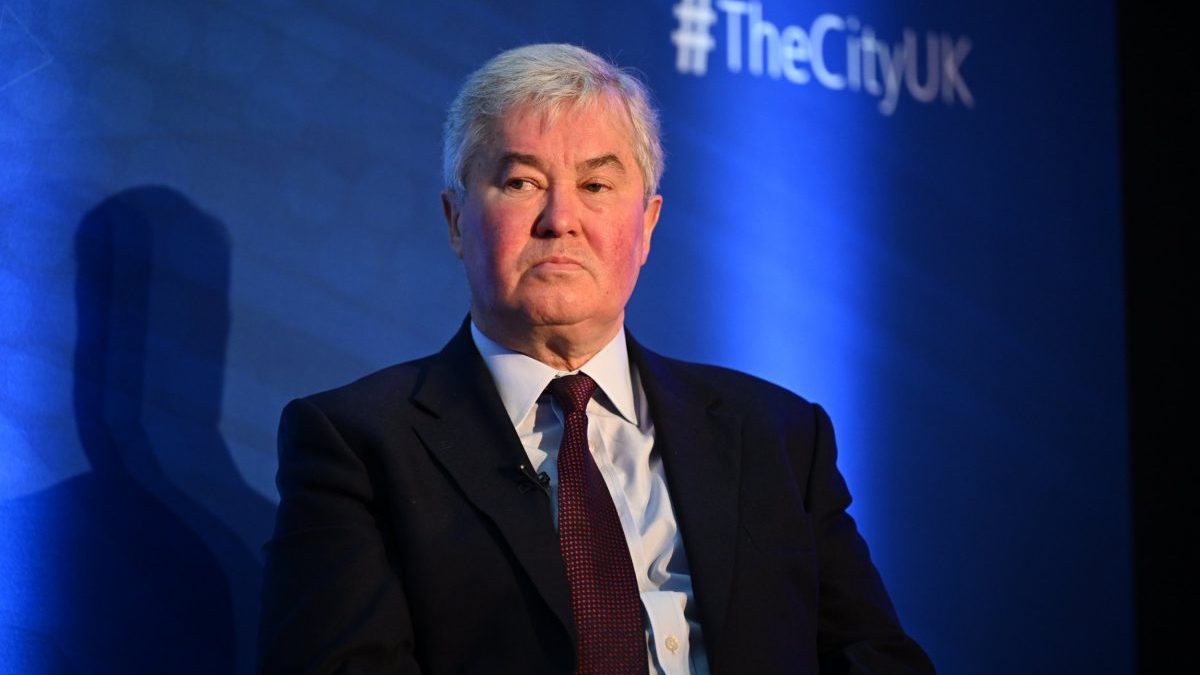 LONDON, ENGLAND - APRIL 18: General Sir Richard Barrons, Co-Chairman, Universal Defence and Security Solutions attends TheCityUK International Conference on April 18, 2024 in London, England. (Photo by Leon Neal/Getty Images)