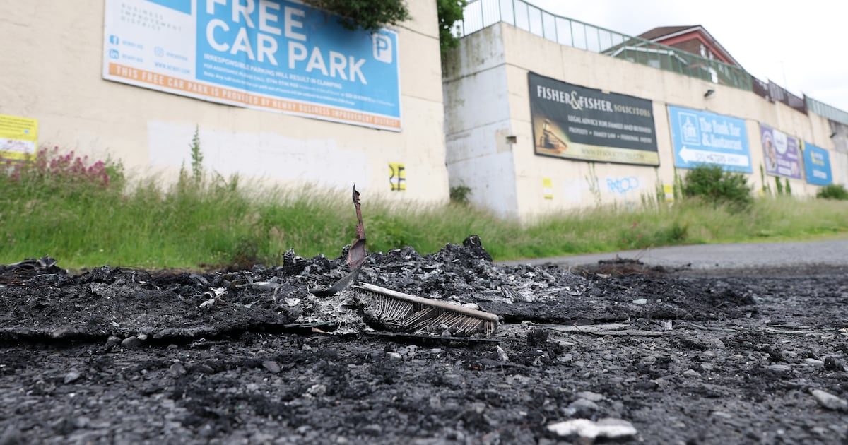 Bakery delivery vans destroyed in Newry arson as fire service comes under attack – The Irish News