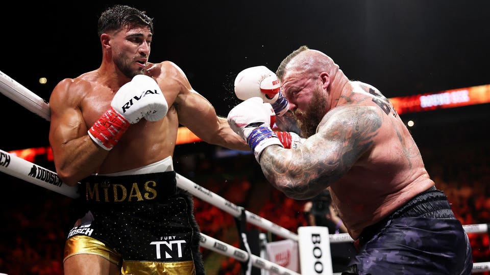 Boxing In Manchester - Beauty Versus The Beast: Tommy Fury v Eddie Hall