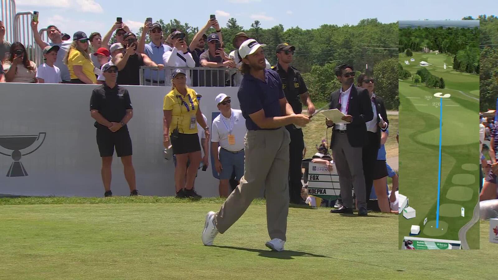 Tommy Fleetwood reaches par-5 No. 1 in two, makes eagle at RBC Canadian