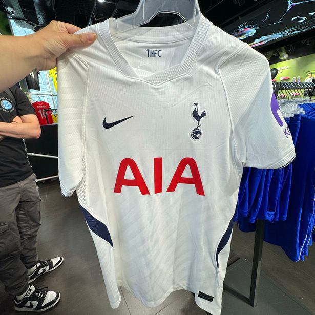 Tottenham's new home shirt for the 2026/27 season as spotted by Spurs fan Christina Zandes