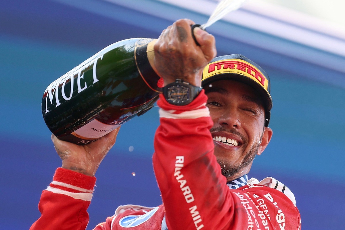 Can Hamilton now fight for the F1 world title with Ferrari? Our writers have their say