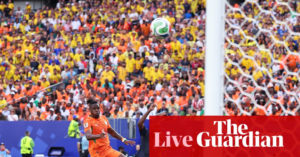 Côte d’Ivoire v Ecuador: World Cup 2026 – live | World Cup 2026
