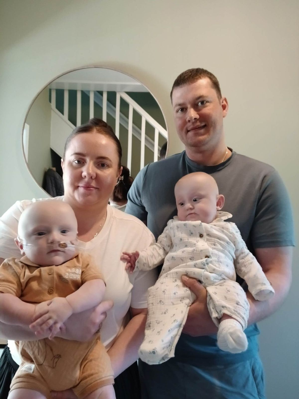 A photo of the family