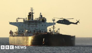Captain of Russian shadow fleet tanker intercepted in Channel charged - BBC