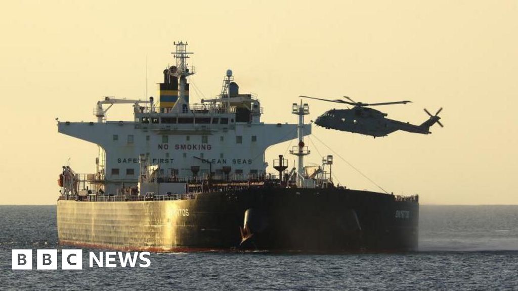 Captain of Russian shadow fleet tanker intercepted in Channel charged - BBC