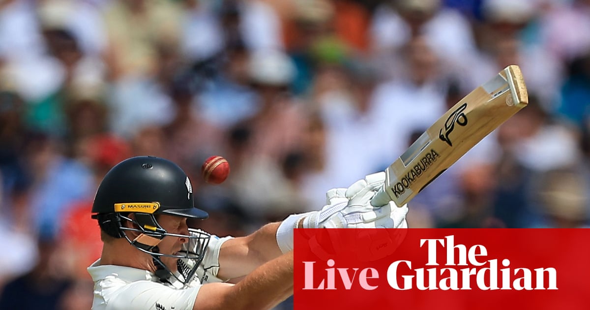 England v New Zealand: second men’s Test, day two – live | England v New Zealand 2026