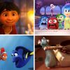 We asked our listeners: What's your favorite Pixar movie? Clockwise from left: Coco, Inside Out, Toy Story 3, WALL-E, Ratatouille and Finding Nemo