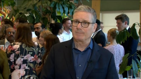 Starmer says he will stand if there is a leadership contest after Burnham's win – video