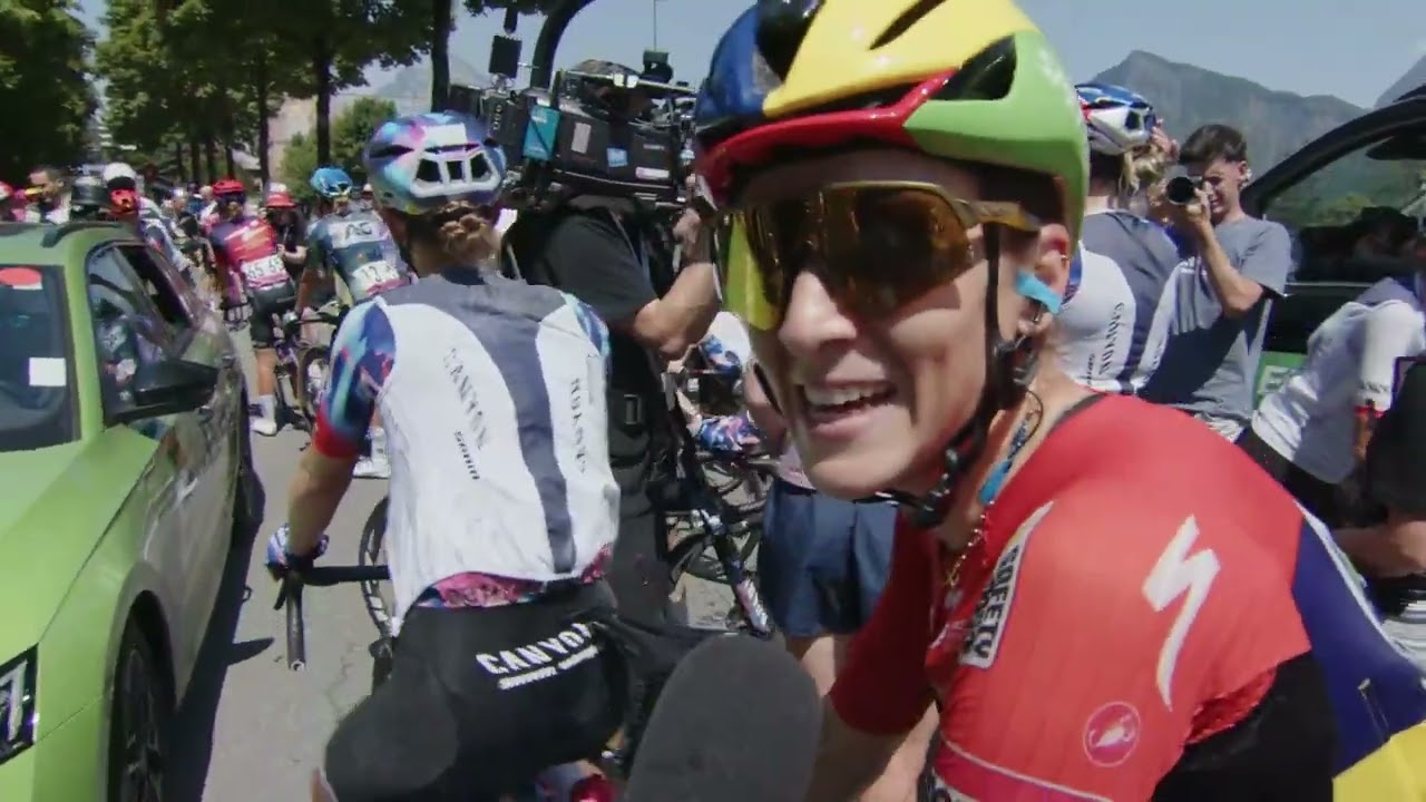 Kim Le Court-Pienaar - Interview at the finish - Stage 3 - Tour de Suisse Women 2026 - YouTube