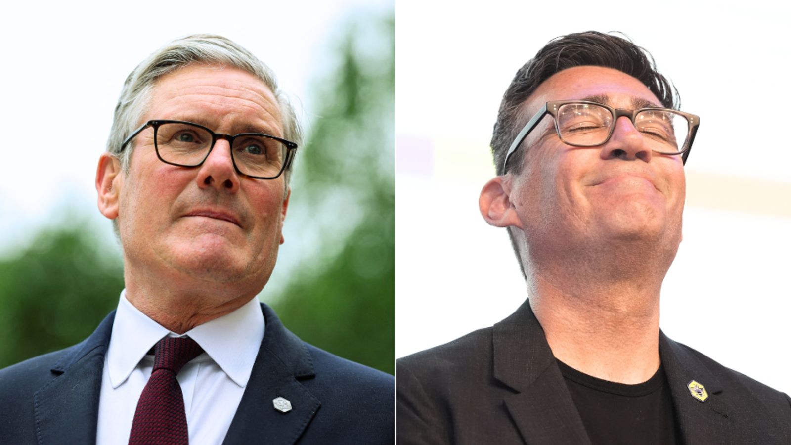 Burnham vows to change politics but Starmer says he won't 'walk away'